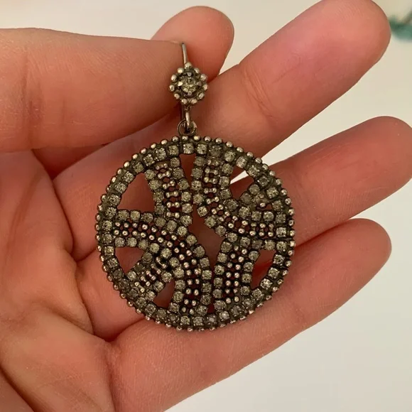 Sorrelli Jewelry Circle Chandelier Drop Earrings - Picture 2 of 4